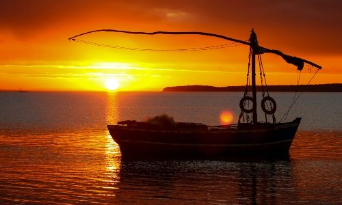 Mozambique Beach Sunset