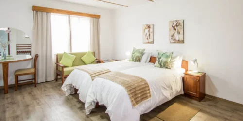 Twin room accommodation