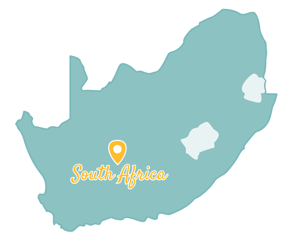 Map of South Africa