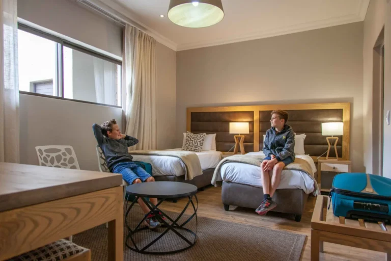Family lodge room at Aquila Game Reserve