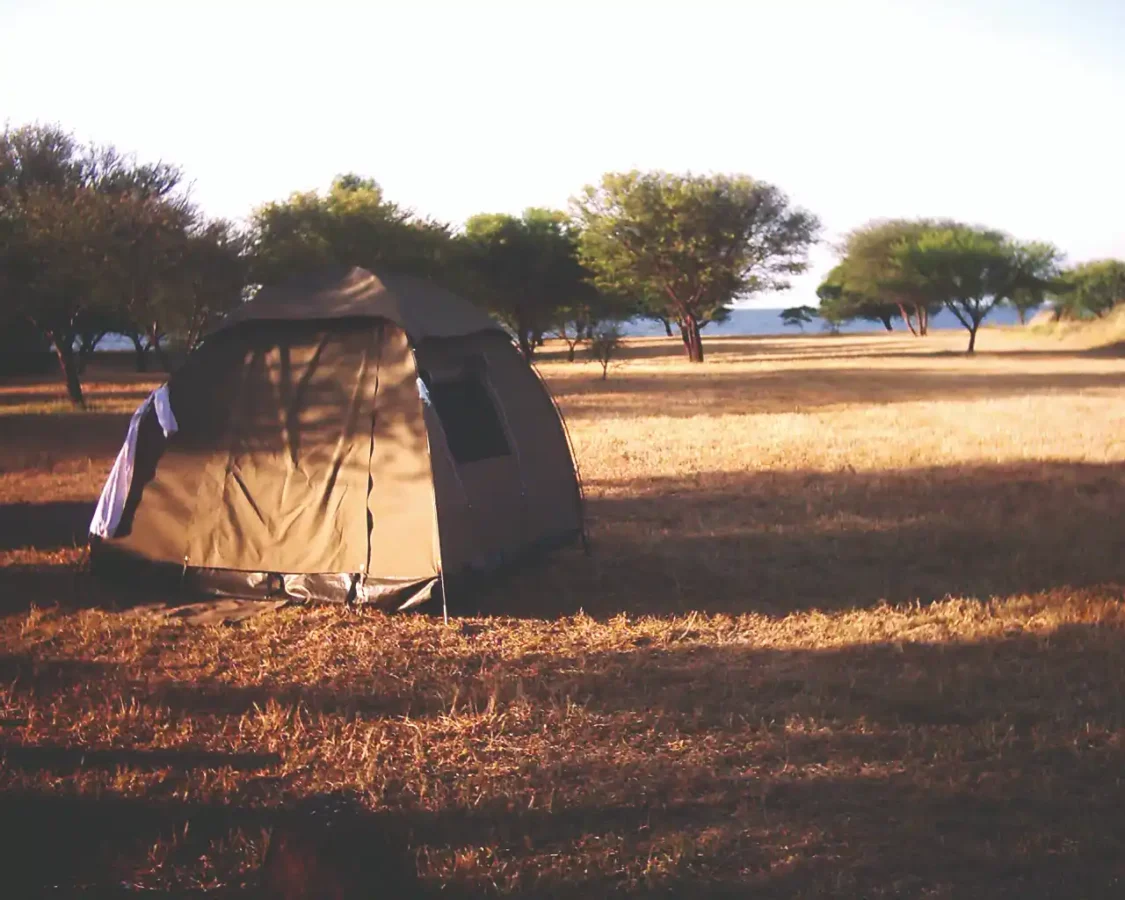 Dry Drakensberg campsite