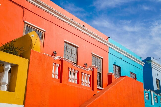 Bo Kaap colourful houses
