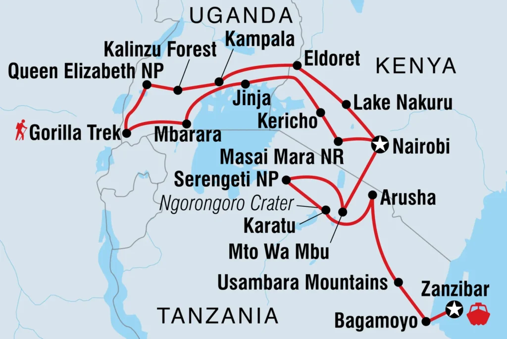 27 Day Ultimate East African Tour